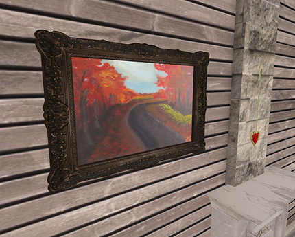 Second Life Marketplace - Country Road painting